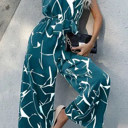 TANDUL Printed Basic Jumpsuit image 2