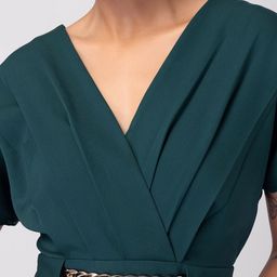 FabAlley Front Chain Wrap Basic Jumpsuit image 2