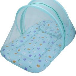 coo coo Polyester Kids Washable Mafatlal Baby Mosquito Net (18x32 in) | Soft, Breathable & Foldable Design Mosquito Net image 4