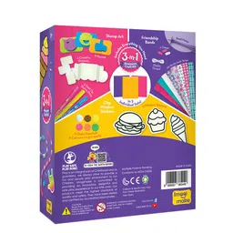 Imagimake Kids Multi-coloured 3 in 1 Do it Yourself Kit image 2