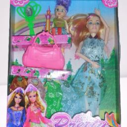 Beautiful Fashion Doll set for girls with beautiful charm dresses & fashion accessories for kids-image-75