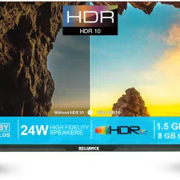 reliance 80 cm (32 inch) HD Ready LED Smart Google TV 2025 Edition with Next Generation Google Smart Q-Led Tv Platform with OTT Apps like Jio Cinema, Netflix, Prime Video, Disney+ Hotstar & More Than 5000 Apps, Frameless Design & Voice Remote with 24 Watts Speaker & 1.5 GB RAM, 8 GB Storage image 5