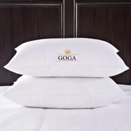 LUXURY Cotton Solid Sleeping Pillow Pack of 2-97