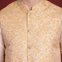 Jompers Woven Design Nehru Jacket image 3