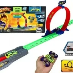 Racing Car Set for Children Inertia Racing Track-7