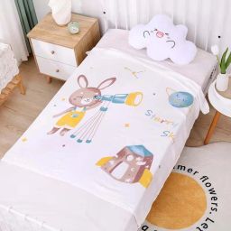 Printed Crib Swaddling Baby Blanket for AC Room-image-24