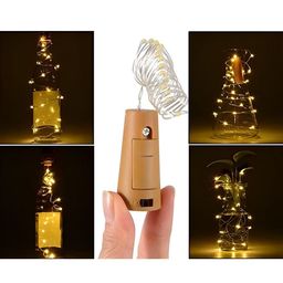 ENORMITY Yellow 20 Pieces Rice Shape String Lights image 2