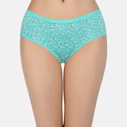 Amante Assorted Pack of 5 Low Rise Outer Elastic Hipster Briefs image 5