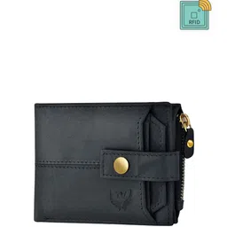 LORENZ Men Leather Two Fold Wallet image 3