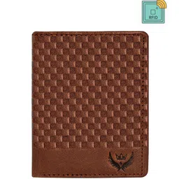 LORENZ Men Leather Two Fold Wallet image 3