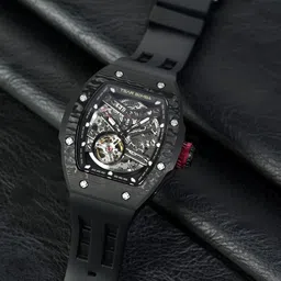 Tsar Bomba Men Brass Dial & Straps Analogue Automatic Motion Powered Watch TB8218-04_BL image 3