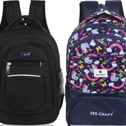 see-craft Large 35 L Laptop Backpack school collage travel office backpack-picture-2