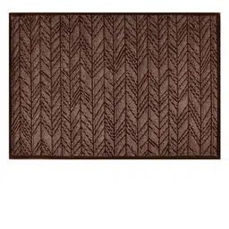PRESTO Brown & Beige Abstract Printed No Shredding Carpet image 5