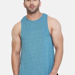 CHKOKKO Sleeveless Round Neck Regular Fit T-shirt-image-22