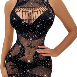 Women Fishnet Stockings-image-8