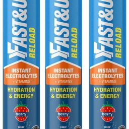 Reload for Energy & Hydration Sports Drink, Berry, 20 Tablets (Pack of 3) Hydration Drink-image-45