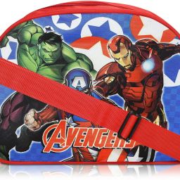 18 L Hand Duffel Bag - 18 Inch Avengers Duffle Bag for Travel Kids / Travel Duffle Bag - Red - Regular Capacity-21