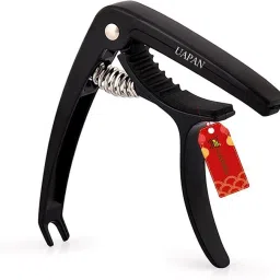 Guitar Capo One-Handed Trigger Design,Ukulele, Black (Metal Capo) Spring Guitar Capo-13