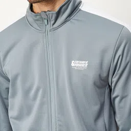 max Mock Collar Zipper Front-Open Sweatshirt image 2