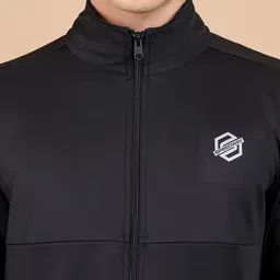 HIGHLANDER Mock Collar Front-Open Sweatshirt image 4