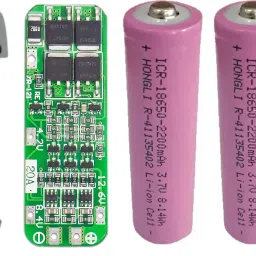 eronic LithiumBatteryChargerwith3 pcs Lithium Batteries2000mah/3.7v with1 pcs BMS Camera Battery Charger-15