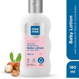 Moisturizing Baby Lotion for Face & Body, Shea, Cocoa Butter & Almond Oil-image-53