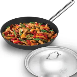 Futura Frying with Stainless Steel Handle (INFS30S) Fry Pan 29 cm diameter with Lid 2.5 L capacity-picture-13