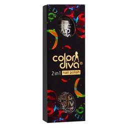 Adbeni Color Diva Dual 2-In-1 Nail Enamel 11ml each - Silver 13 & Mix Cocktail 26 image 3