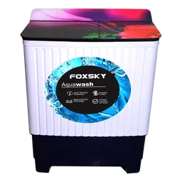 FOXSKY 8 kg Semi-Automatic Top Load Washing Machine with Magic Filter (Aqua Wash, Maroon)-picture-15
