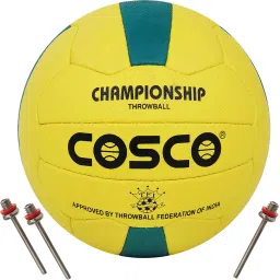 Championship Throwball With 3 Extra Needle Throw Ball - Size: 5-image-60