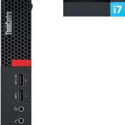 NCS Core i7 (6th Gen) [4 Cores, 8 Threads, 3.40 GHz] - ThinkCentre Mini CPU [HZA] Intel® Core™ i7-6700 [4 Cores, 8 Threads] - Lenovo Tiny PC (32 GB RAM/Intel® Ultra HD 530 4K Graphics/1 TB SSD Capacity/Windows 11 Pro) Mid Tower with MS Office-32