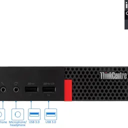 NCS Intel® Core™ i7 (6th Gen) [4 Cores, 8 Threads, 3.40 GHz] - ThinkCentre CPU [POW] LENOVO Mini PC - Core i7 - 6700 [4 Cores, 8 Threads] (32 GB RAM/Intel Ultra HD 530 4K Graphics/1 TB SSD Capacity/Windows 11 Pro) Mini Tower with MS Office-16