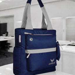 Women Blue, Grey Shoulder Bag - Extra Spacious-image-108