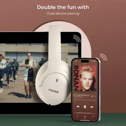 noise Airwave Max 4 with 70 Hours Playtime,ENC wiith Dual pairing & Ultra-low latency Bluetooth Headset image 4
