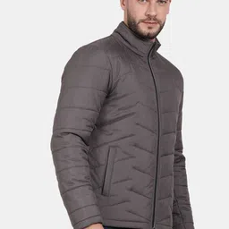 t-base Stand Collar Insulated Puffer Jacket image 4