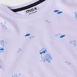 max Boys Conversational Printed T-shirt image 5