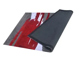 PRESTO Red Abstract Printed Rectangular Carpet image 3