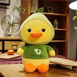 Amazed Dressed Duck Soft Toy Doll Babies, Gift for Birthday wife, Girlfriend - 35 cm-25