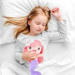 Soft Toy Plush Mermaid Doll baby Toys plush Toy - 20 cm-image-3