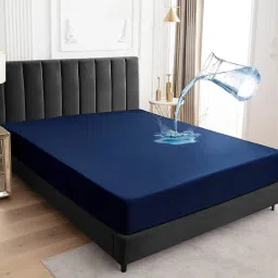 Elastic Strap King Size Waterproof Mattress Cover-image-7