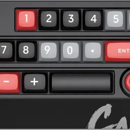 kankinmart Keyboard with Joystick Compatible with Windows PC Numeric Keypad Mechanical Buttons Gaming, Keyboard Skin-1