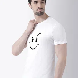 Friskers Men White Printed T-shirt image 4