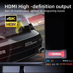 SSR Wireless Controllers, HDMI Output, Linux-Based Plug & Play TV Gaming Stick 64 GB with 35,000+ classic 2D and 3D Retro Game image 4