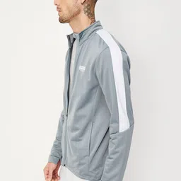 max Mock Collar Zipper Front-Open Sweatshirt image 3