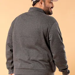 hardsoda by the indian garage co HARDSODA Plus Size Typography Printed Pullover Sweatshirt image 3