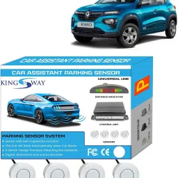 White Reverse Parking Sensors for Kwid 2019 Onwards White Reverse Parking Sensors for Kwid 2019 Onwards Parking Sensor-38