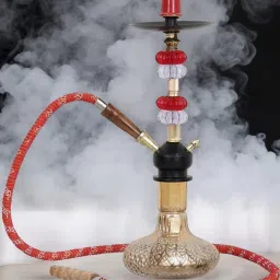 14 inch Iron, Glass Hookah-image-93
