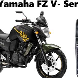 2 Strap Yamaha FZ, FZ-S Bike Tank Cover-image-47