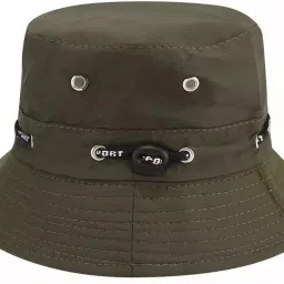 Missby Unisex Adults Cotton Adjustable Beach Bucket Sun Hat-image-23