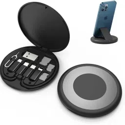 MobiSearch All In One Data cable set Multifunction Fast charging Universal Smart Adapter Earphone Cable Organizer-31